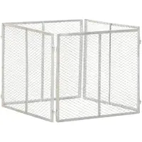 vidaXL 146149 Composteur Argent