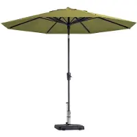 Madison Parasol Paros II Luxe 300 cm Vert sauge