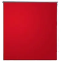 vidaXL Store enrouleur occultant 120 x 230 cm rouge