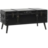 vidaXL Table basse MDF et acier 102x51x48 cm245760