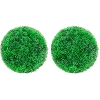 vidaXL Boules de buis artificielles 2 pcs 22 cm