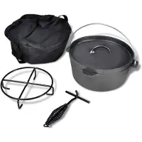 vidaXL Four hollandais 4,2 l avec accessoires