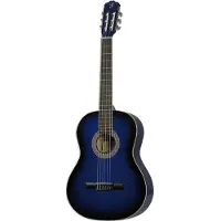 Gomez 001 guitare classique 4/4 blue sunburst