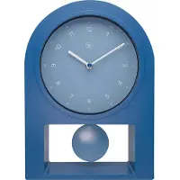 Nextime - 7340BL - Horloge de table - bleu - Swing Table