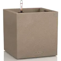 Lechuza Jardinière Canto Color Square 40 ALL-IN-ONE Beige 13721