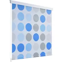 vidaXL Store roulant de douche 140x240 cm Cercle