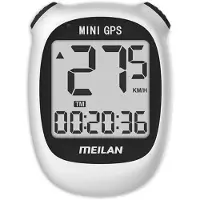 Meilan Compteur de vélo GPS M3 Mini, écran monochrome de 1,6 pouces, rechargeable via USB