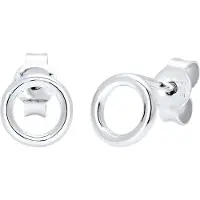 Elli Boucles d'oreilles argent