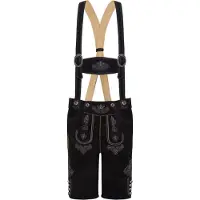 Stockerpoint Pantalon folklorique 'Beppo4' noir