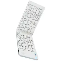 Silvergear Opvouwbaar Draadloos Toetsenbord - QWERTY - Bluetooth - Voor Smartphone, Tablet en Laptop/Computer