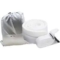 FLOKOO Cale pour matelas – raccordement parfait pour deux matelas – « pont d'amour » – rembourrage de haute qualité – empêche la formation d'espace entre les matelas