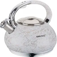 KINGHOFF Bouilloire avec sifflet GOLD 3,0L KH-1066 (3 l)