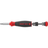 Wiha Pocketmax Bit Holder Screwdriver Rouge