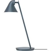 Louis Poulsen Lampe à poser NJP mini bleu pétrole