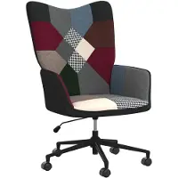 vidaXL Chaise de relaxation Patchwork Tissu