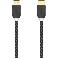 Hama HDMI (Typ A) — HDMI (Typ A) (3 m), Câble vidéo, Noir