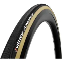 Vittoria Juniores Tubular 20, pneu à chambre à air, couleur beige - Poids plume de 220g, idéal pour les jeunes cyclistes...