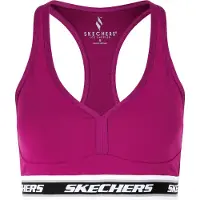 SKECHERS Soutien-gorge de sport bleu violet