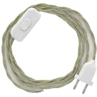 Creative Cables Câble De Lampe Braided 1.80 M