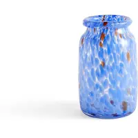 HAY Splash Roll Neck Vase Medium - Blue