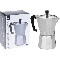 Excellent houseware Cafetière expresso Cafetière expresso en aluminium 0,45l