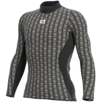ALÉ Cubes Long Sleeve Base Layer Noir XL-2XL Homme