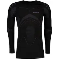Massi Thermetic Evolution Carbon Long Sleeve Base Layer Noir L Homme