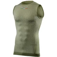 SIXS Smx Sleeveless Base Layer Vert XS-S Homme