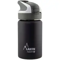 Laken Stainless Steel Summit Cap 350ml Thermal Bottle Noir