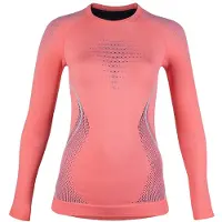 UYN Evolutyon Long Sleeve Base Layer Rose L-XL Femme