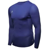 Umbro Core Crew Long Sleeve Base Layer Bleu 2XL Homme