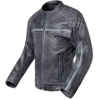 INVICTUS Dedalo Leather Jacket Gris L Homme