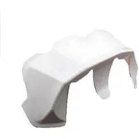 Arai Rx-7v Racing Ex2 Helmet Rear Spoiler Blanc