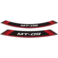Puig Special Yamaha Mt-09 Rim Stripe Rouge