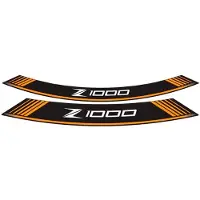 Puig 7590T Rim Strips Specials pour KAWASAKI Z1000 Orange