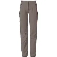 Vaude Farley Stretch Capri T-zip Iii Pants Gris 36 / Long Femme