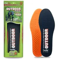 Footgel Semelles Outdoor Trekking-Eucalyptus-vert