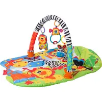 Playgro Tapis de Jeu d'Eveil - 5 en 1 - Safari - - UneTaille - Tapis d'éveil