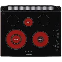 Vitrokitchen Table De Cuisson Mixte 301tgn 60 Cm 3 Feux