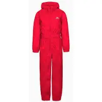 Trespass Button Suit Rouge 6-12 Months Enfants