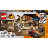 LEGO Jurassic World 76945 La poursuite en moto de l’Atrociraptor