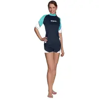 Mares Rash Guard Manches Courtes Loose Fit She Dives