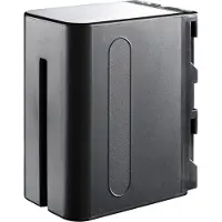 Mtp Products 6600mah For Sony Np-f960 Lithium Battery Argenté