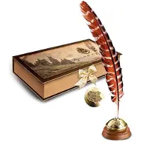 Noble Collection Harry Potter - Plume Et Encrier Hogwarts (Poudlard)