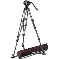 Manfrotto Rotule Avec Double Trépied En Carbone Et Stabilisateur De Sol 504x