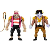 NECA Pirate Bebop et Rocksteady (TMNT Turtles In Time) 2-pack 7" Action Figures