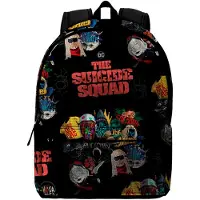 KARACTERMANIA Suicide Squad Sac à dos unie pour l'école Noir