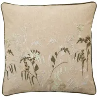 Nordal Coussin Hydra sable/vert avec rembourrage
