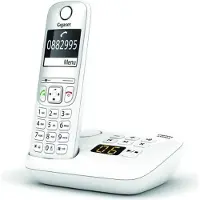 Gigaset Téléphone sans fil dect blanc avec répondeur - - GIGAAS690ABLANC -