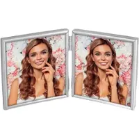 Zep Cadre photo 120DS01-44 Silver 2x 10x10 cm